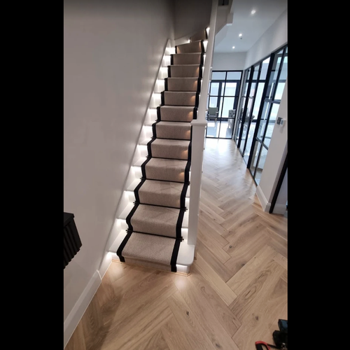 Stair runner and Flooring by Carpets4Less Dunstable